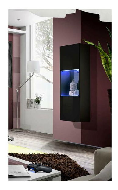 Vitrína na stěnu Ferryhill 23 ZZ FY 22 (s osvětlením)