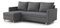 Rohová sedací souprava Ronaldo (L) (šedá)