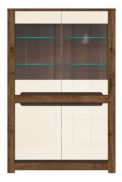 Vitrína BRW Ruso REG2W2D