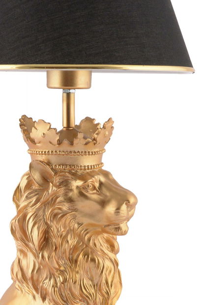 Stolní lampa Grandeleo 1 (černá + zlatá)