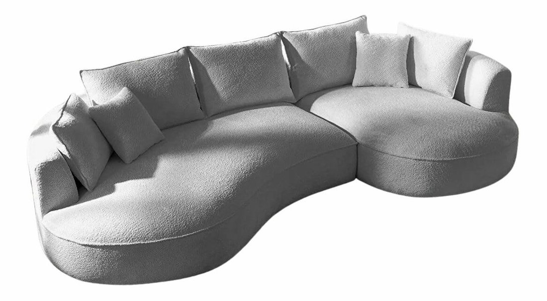 Rohová sedačka Vendy (šedá) (L) 3