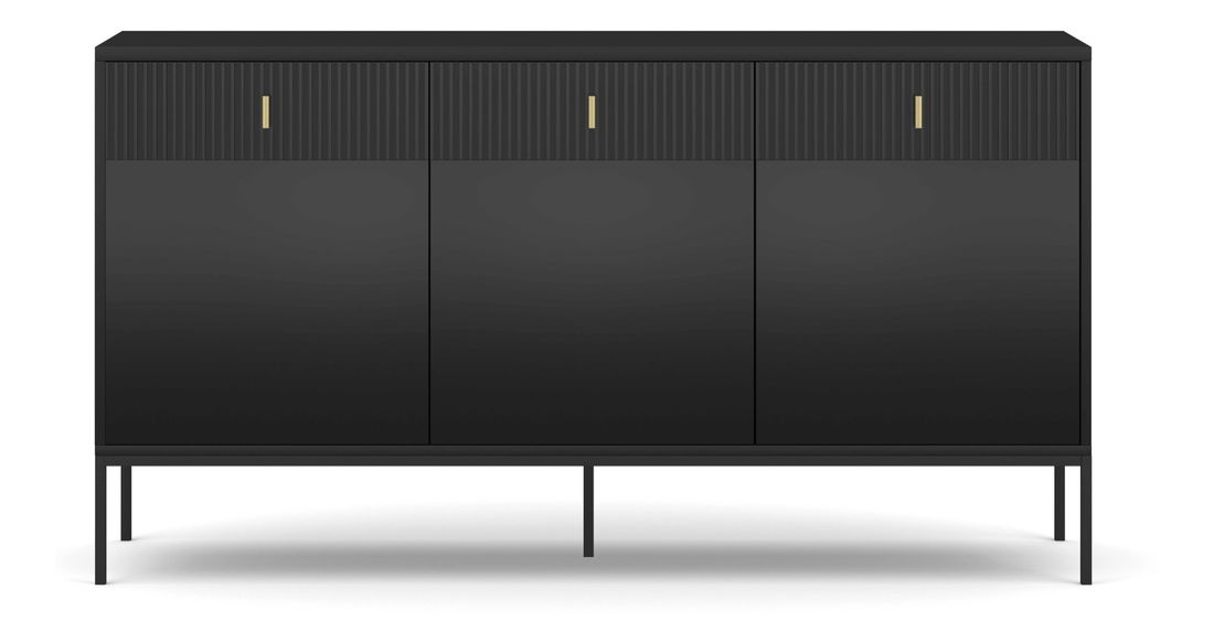 Komoda Militaba (černá)