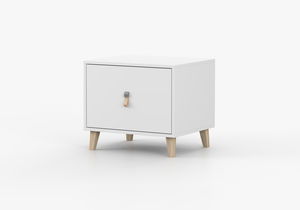 Noční stolek Figu (bílá)