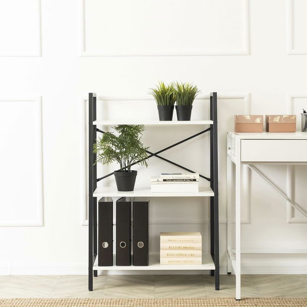 Regál Vencer (bílá + černá)