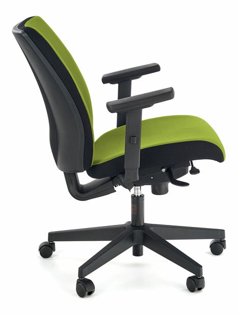 Kancelářská židle Panpo (zelená + černá)