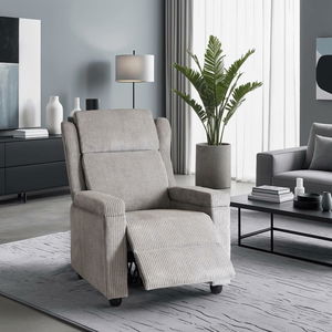 Polohovací křeslo Suplicios (šedá)