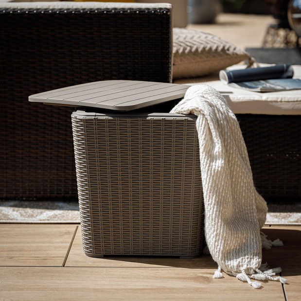 Úložný box Urgun (šedohnědá)