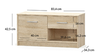 Skříňka Terrell (dub sonoma)