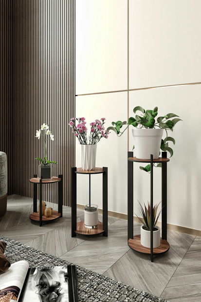 Květináč Florissimo R (ořech)