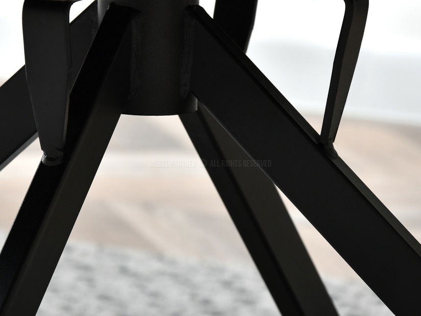 Křeslo Kikino (šedá + černá)