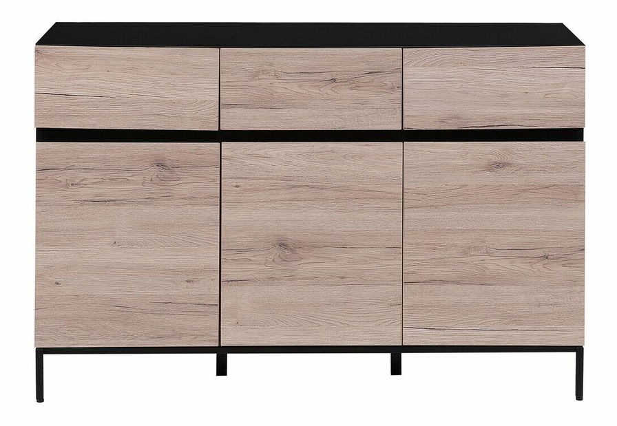 Komoda Serviceton (světlé dřevo)