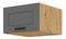 Horní kuchyňská skříňka Lucid WH 60 NAGU 36 1 F (dub artisan + dustgrey)
