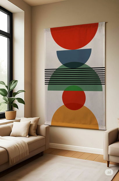 Obraz 100x140 Polin (hnědá) 1