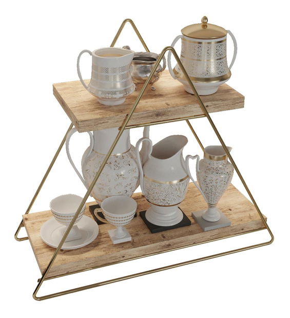 Police Vitupi 1 (zlatá + hnědá)