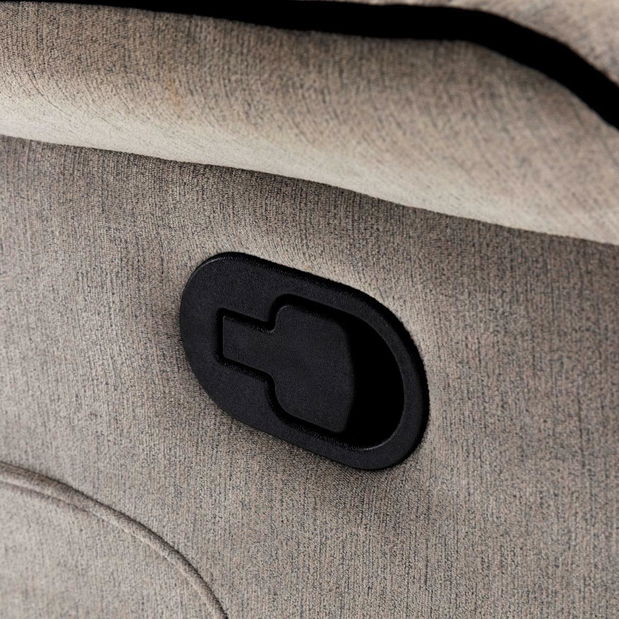 Polohovací křeslo Trato (lanýžová)