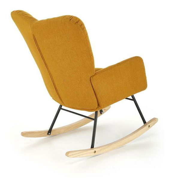 Křeslo Viscos (hořčicová)