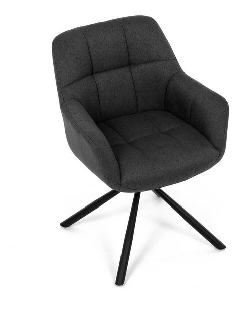 Jídelní židle Hogares (tmavě šedá)