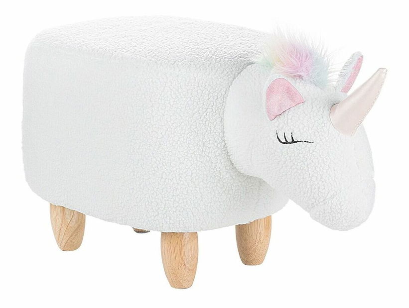 Taburet Uralal (bílá)