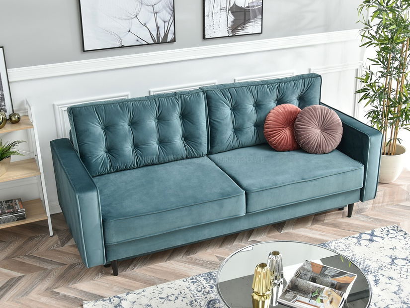 Pohovka dvousedačka Legacion (černá)