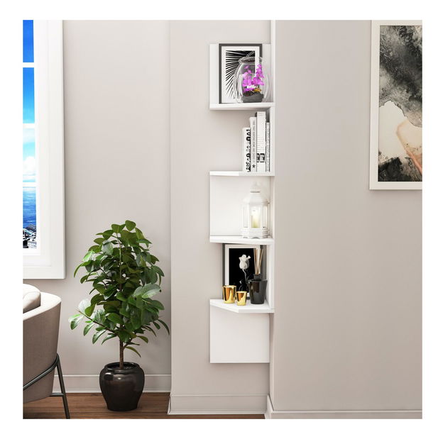 Polička Cornie 2 (bílá)