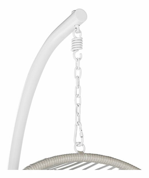 Závěsné křeslo Acrie (bílá)