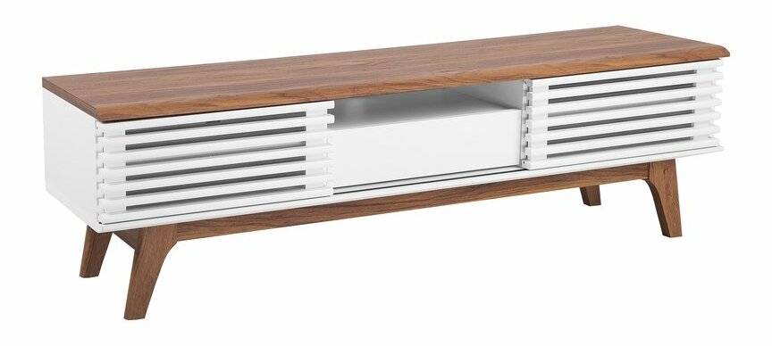 TV stolek/skříňka Dawei (tmavé dřevo)