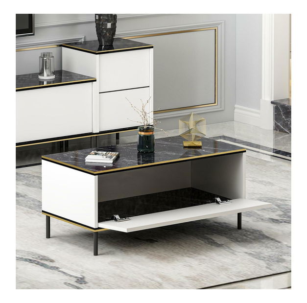 Konferenční stolek Iris (bílá)