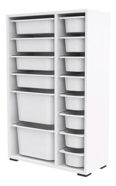 Organizér na hračky Dremonka 7 (bílá)