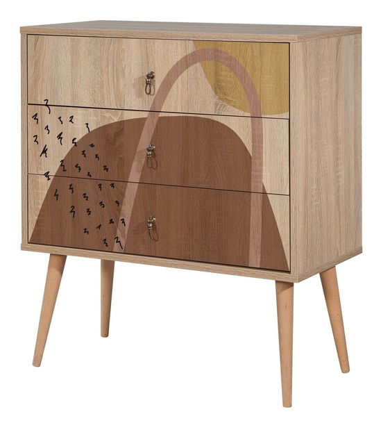 Komoda Cettelona FO (vícebarevné)