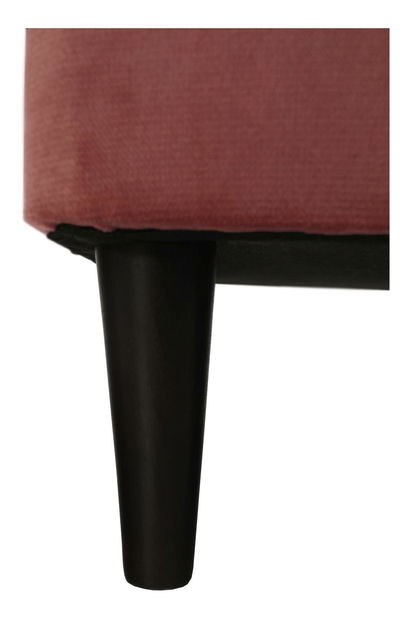 Taburetka Repetidas (růžová + ořech)