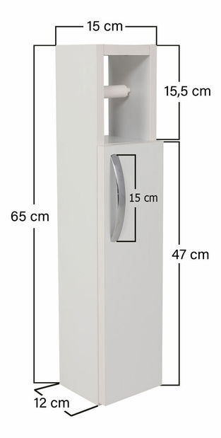 Koupelnová skříňka Stars (bílá) *bazar