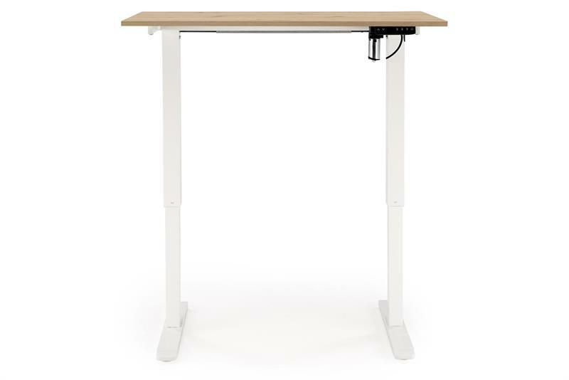 PC stolek Bush (dub zlatý + bílá)