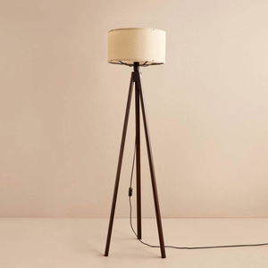 Stojanová lampa Amorekko 4 (krémová + hnědá)