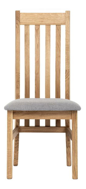 Jídelní židle Cardenal (dub + šedá)