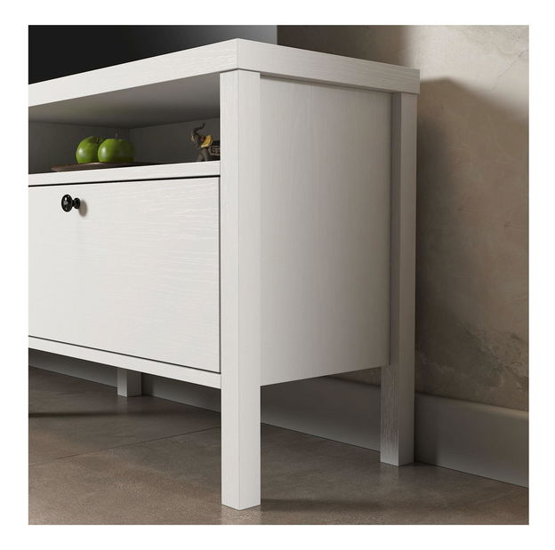 TV stolek/skříňka Franc 15 (bílé dřevo)