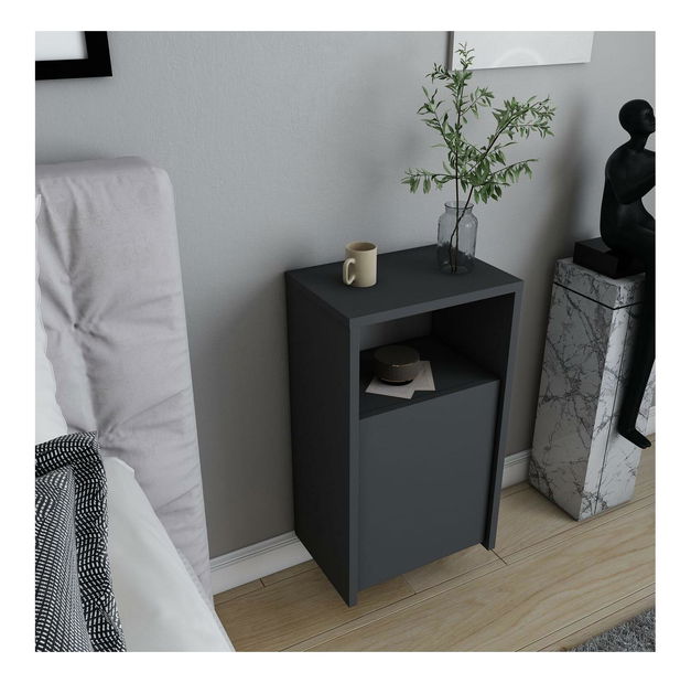Závěsný noční stolek Cerlono (antracit)