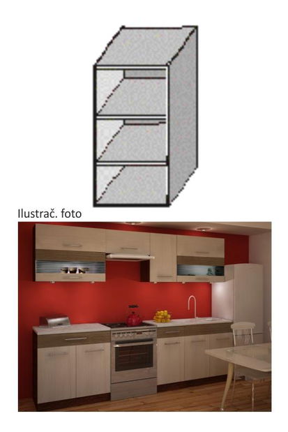 Horní kuchyňská skříňka Igo New GO-20