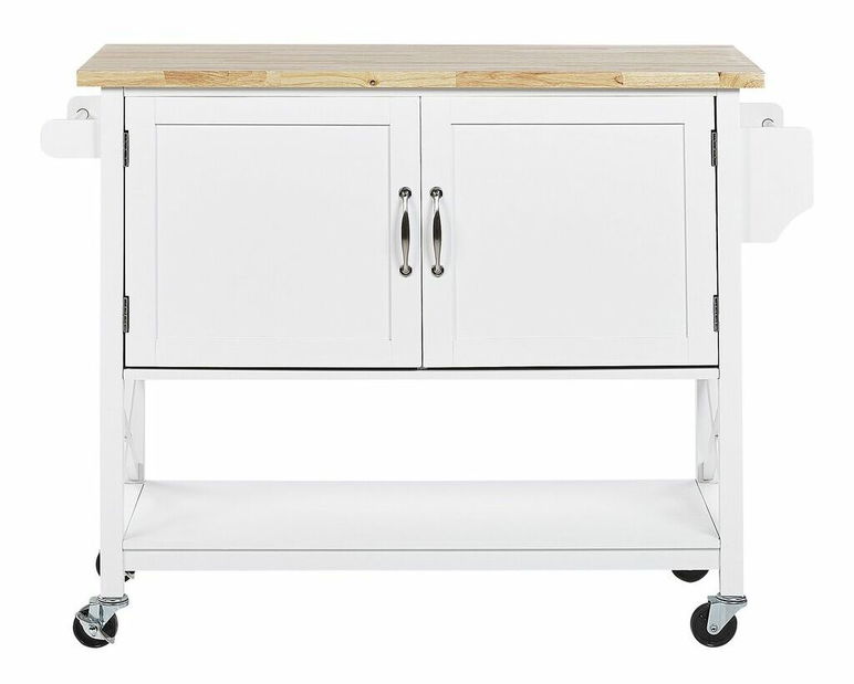 Servírovací vozík MEPPA (bílá)