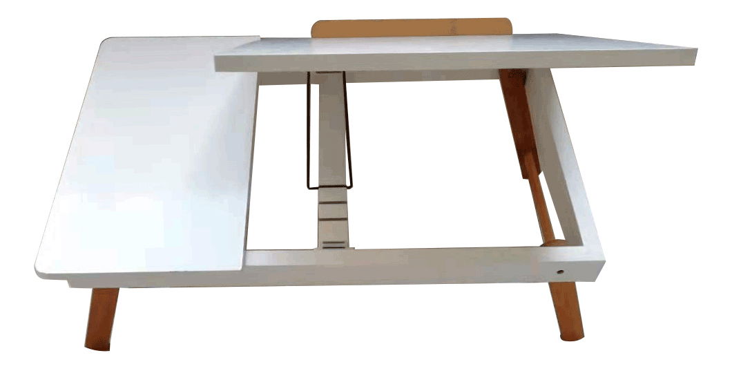 PC stůl Merle (bílá)