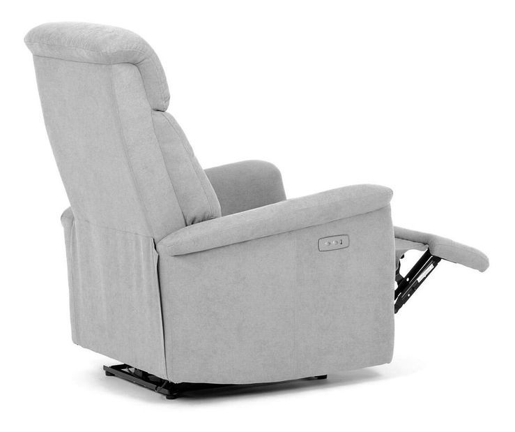 Polohovací křeslo Traste (stříbrná)