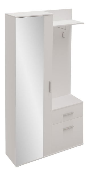 Předsíň Cless (alpská bílá) (se zrcadlem)