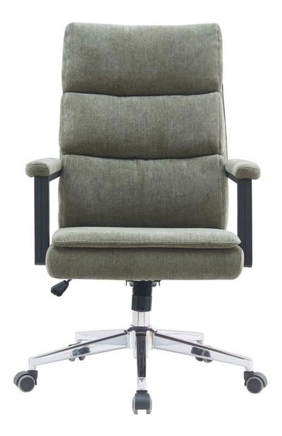 Kancelářské křeslo Zonnos (zelená + chrom)