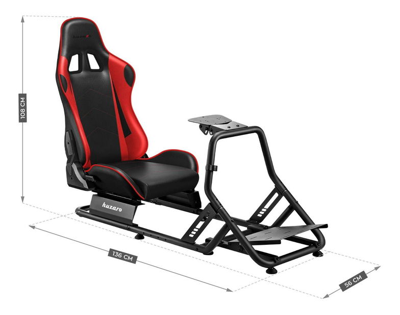 Závodní kokpit Stabilo 6 (černá)