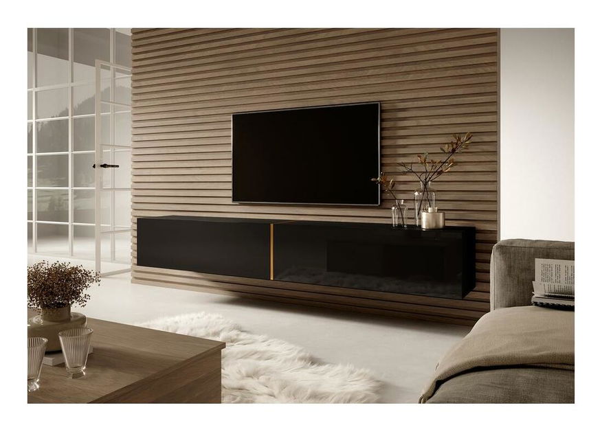 TV skříňka/stolek Bakira 200 (černá)