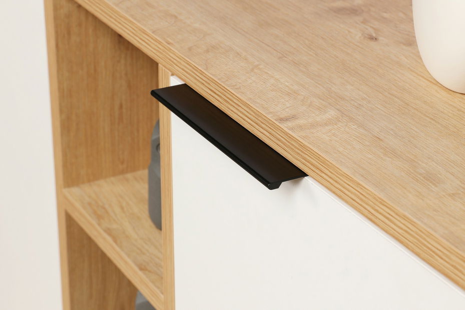 Skříňka Chiara (dub + bílá)