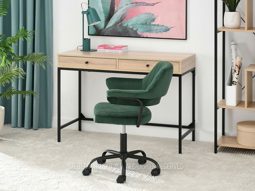 Židle Merylyn (zelená + černá)