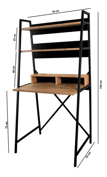 PC stolek Rondona (borovice černá)