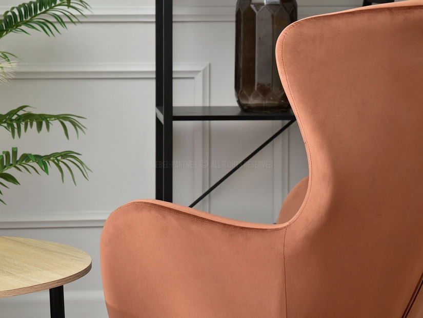 Křeslo Léto (měděná + buk)