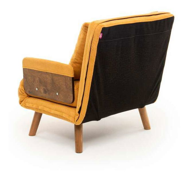 Křeslo Como (hořčicová)