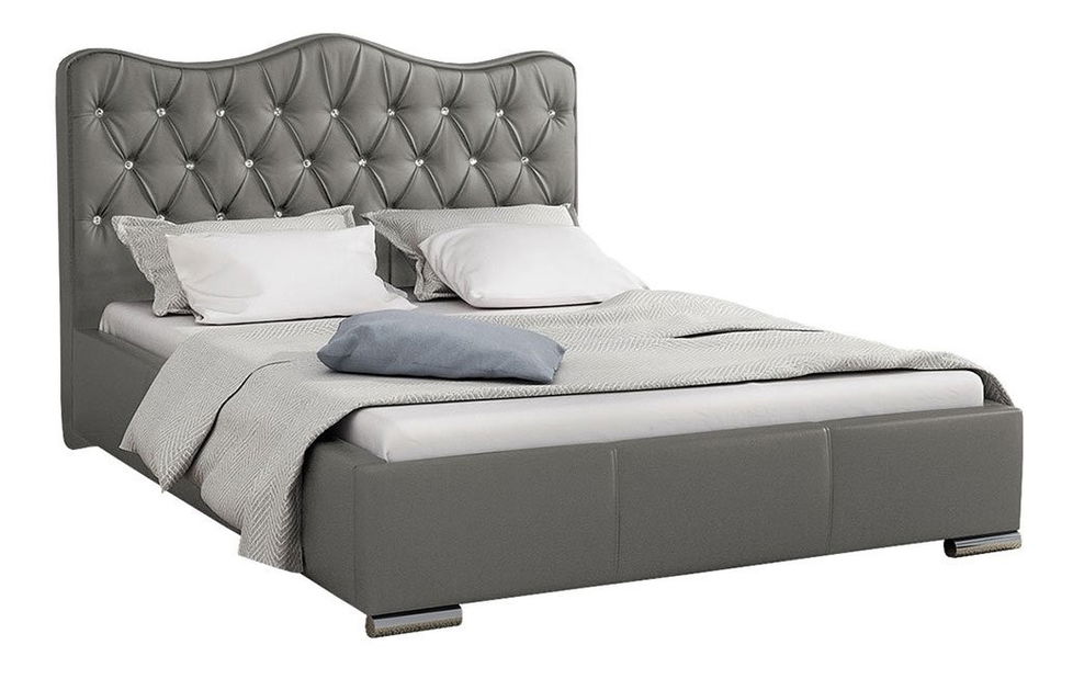 Manželská postel 160cm Racing (bílá)